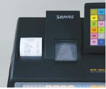 receipt and journal printers on the SAM4s SPS-520 cash register