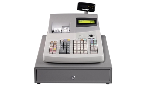 sharp er-a410 cash register