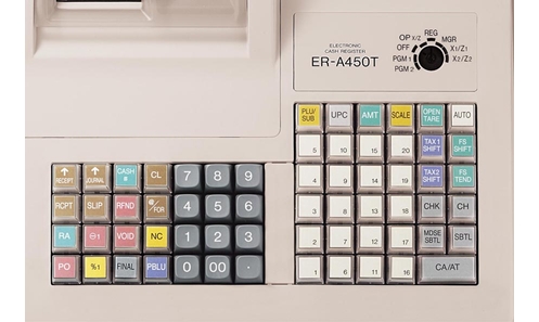 Sharp ER-A450T Keyboard